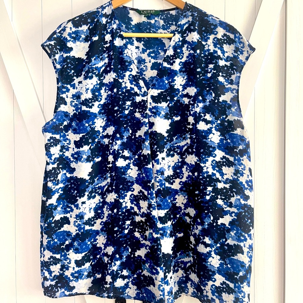 Ralph Lauren blouse blue